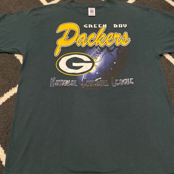 Vintage Logo 7 Green Bay Packers 90s shirt - Picture 4 of 6
